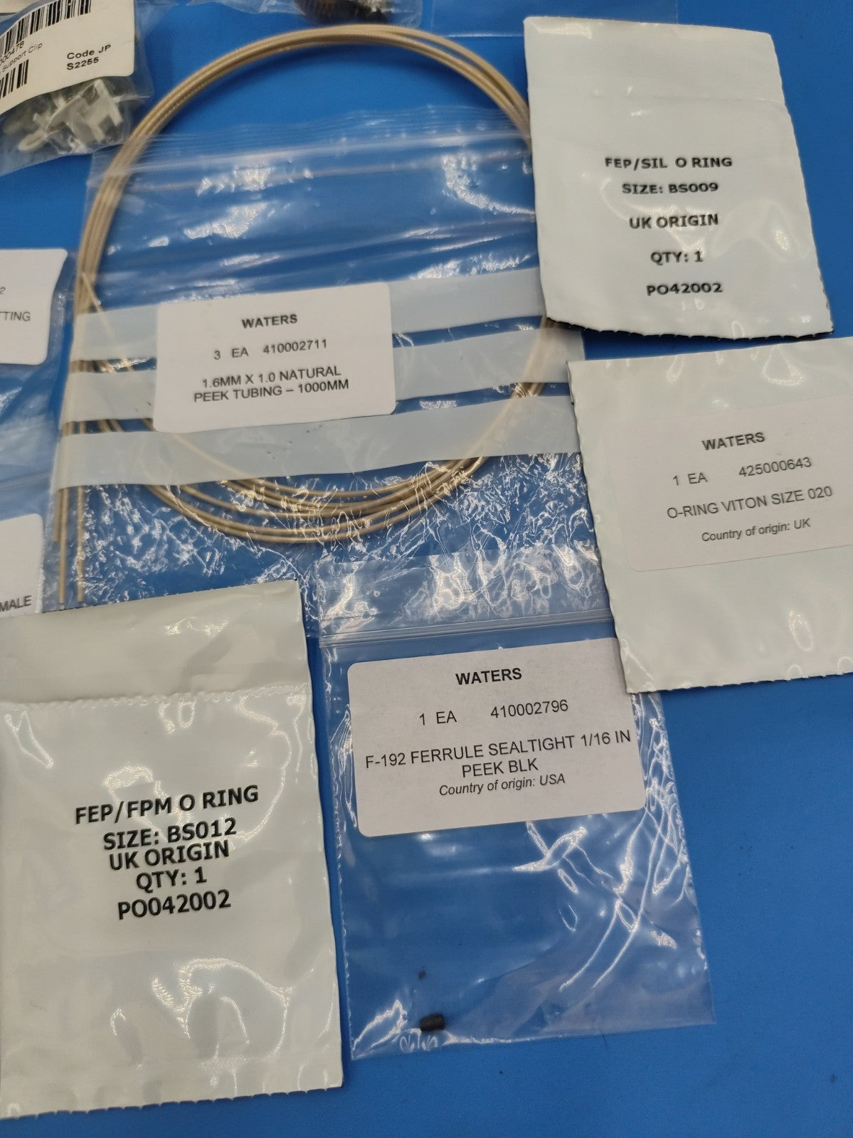Large Lot Of Waters Service Parts
