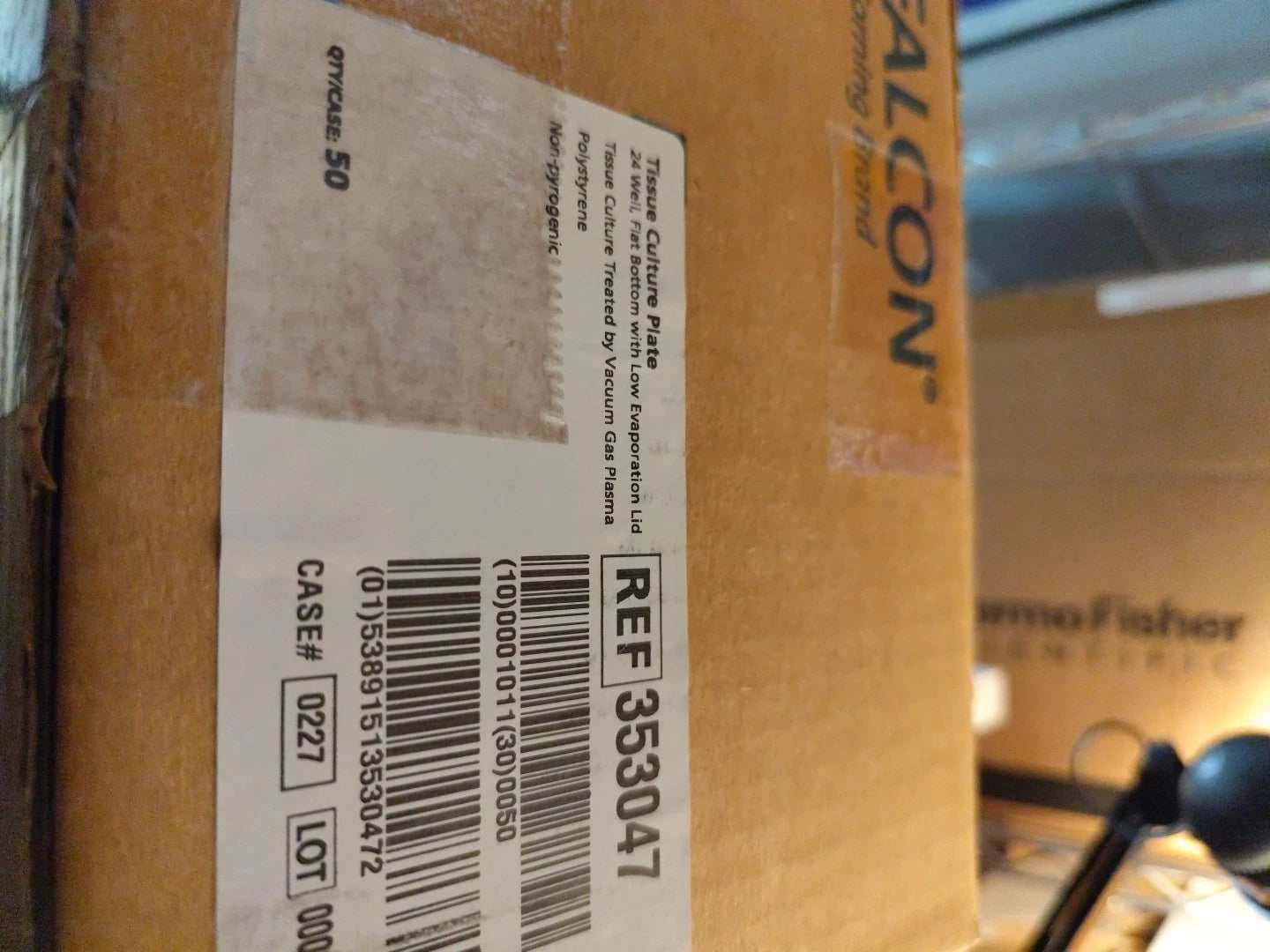 Falcon 353047 24-well Clear Flat Bottom TC-treated Tissue Culture Plate Cs 50