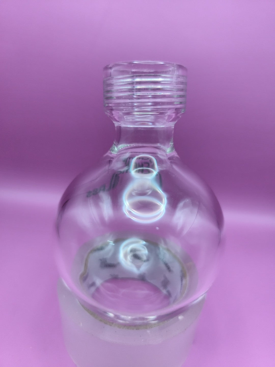 Chemglass 350mL HW Pressure Vessel Round Bottom #25 Internal Thread 