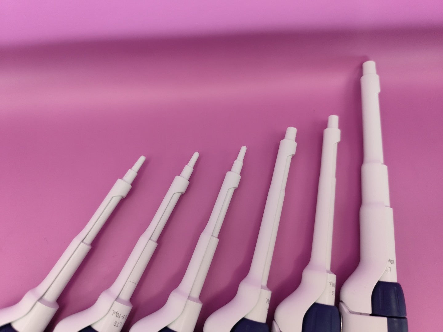 Set Of 6 Rainin XLS LTS Pipette 2 10 20 100 200 1000 ul Calibrated  with boxes