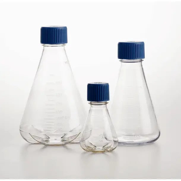 VWR Plastic Flask Pc 250ml Ster Cs45 431545 / 89095-268 No baffle Standard Cap