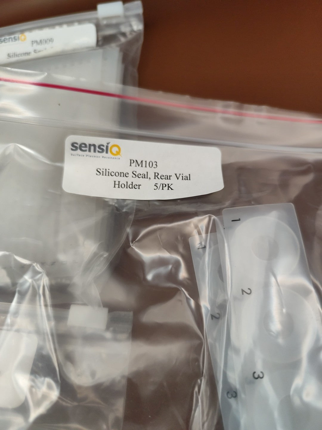 Set Of Silicone Seal For SensiQ Surface Plasma Resonance