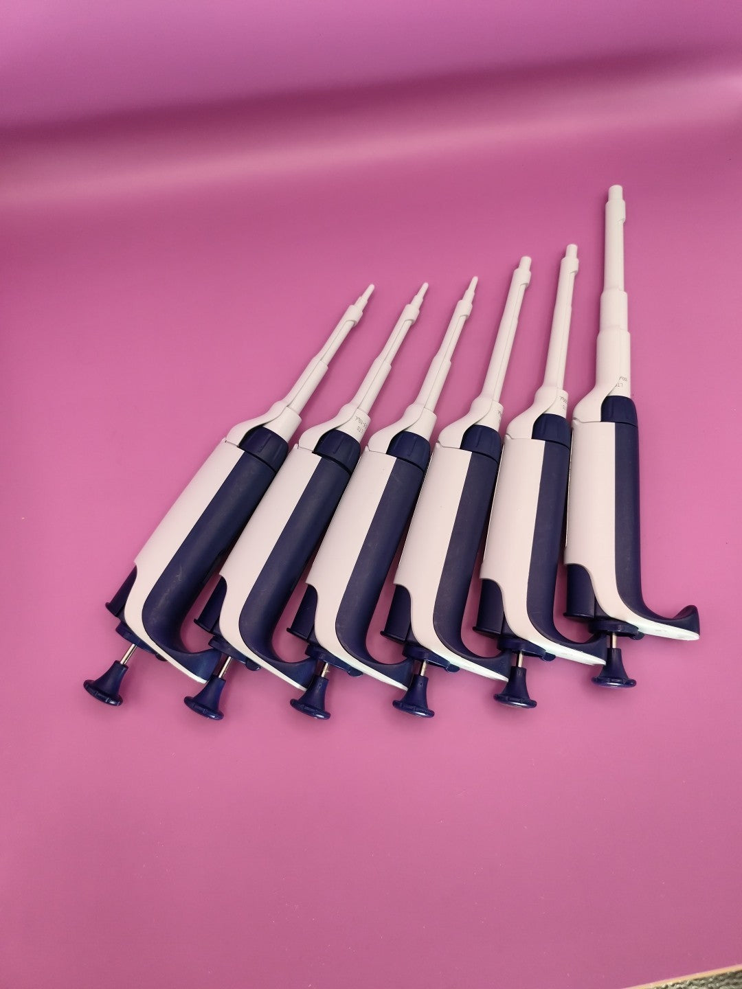 Set Of 6 Rainin XLS LTS Pipette 2 10 20 100 200 1000 ul Calibrated  with boxes