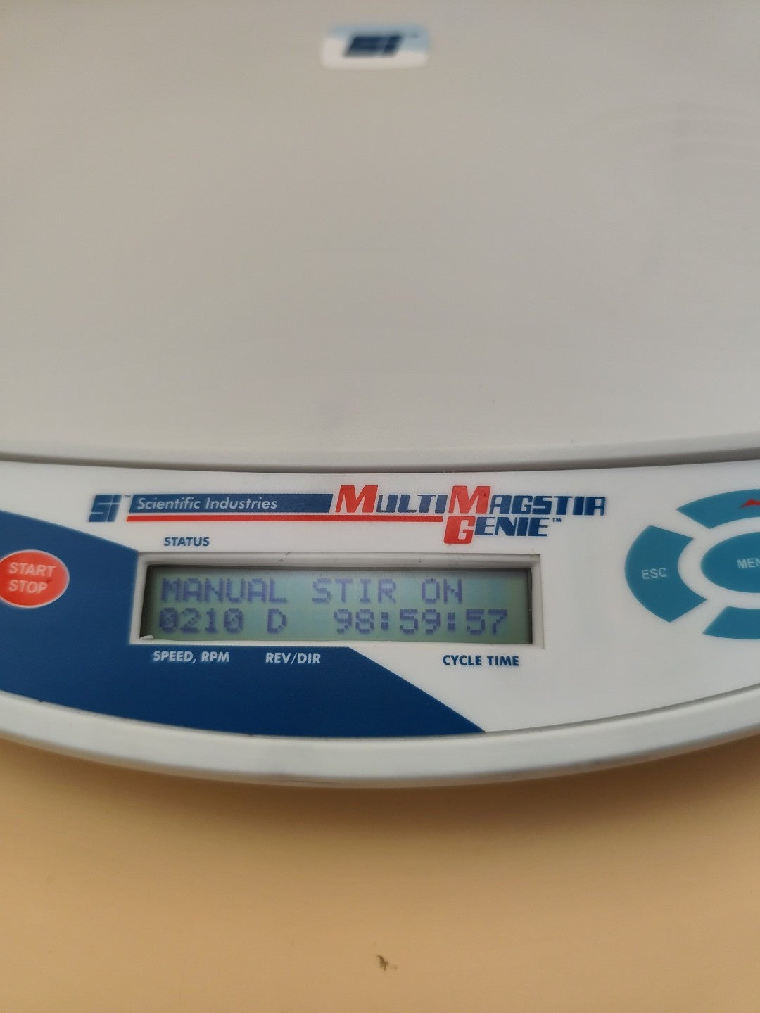 Scientific Industries SI-3000 MultiMagstir Genie Magnetic Stirrer Stir 4 Place