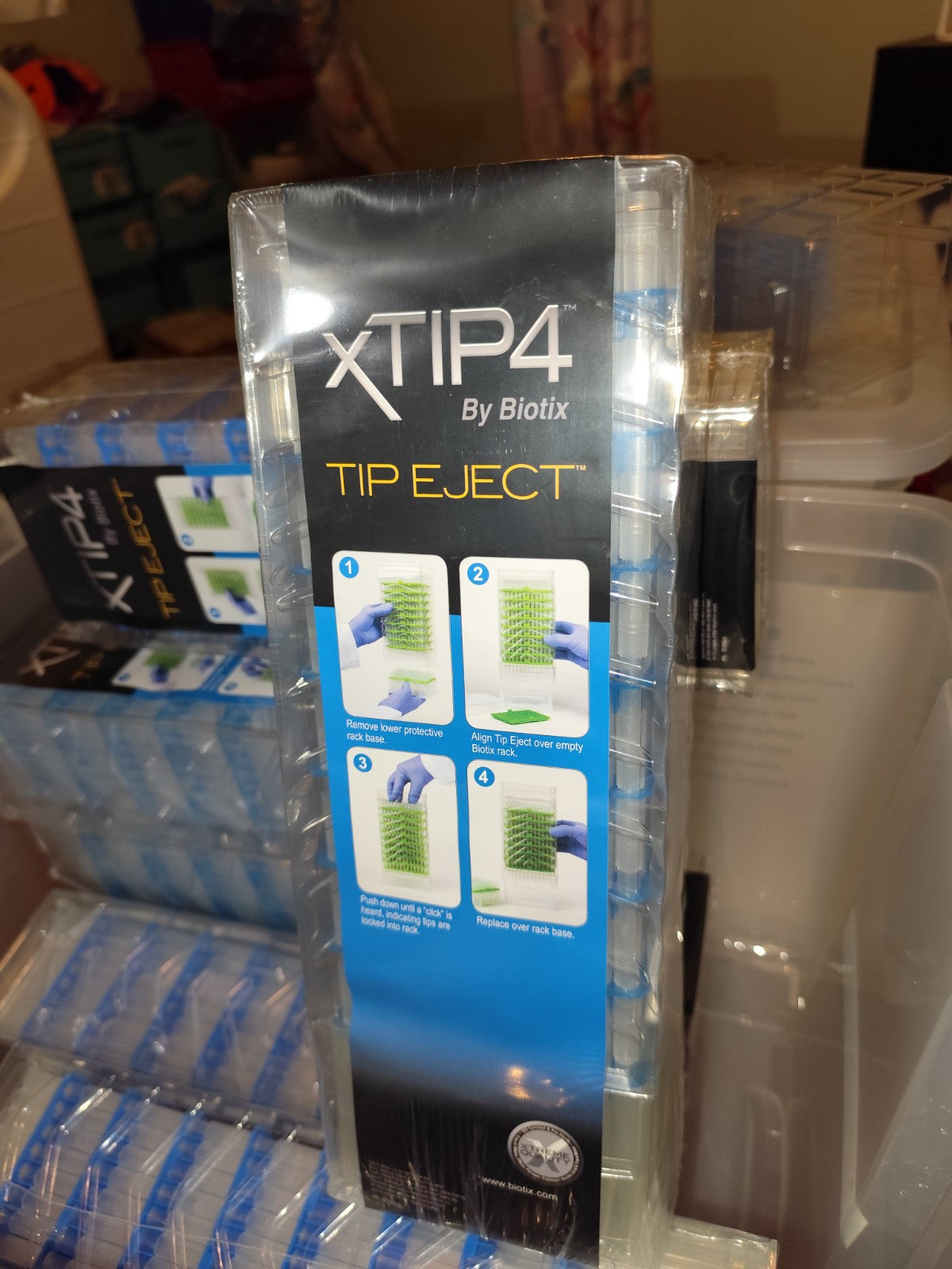 1200 μL Tip Eject Reload, Sterilized LTS compatible 8 Refills X 96 Tips 63300019