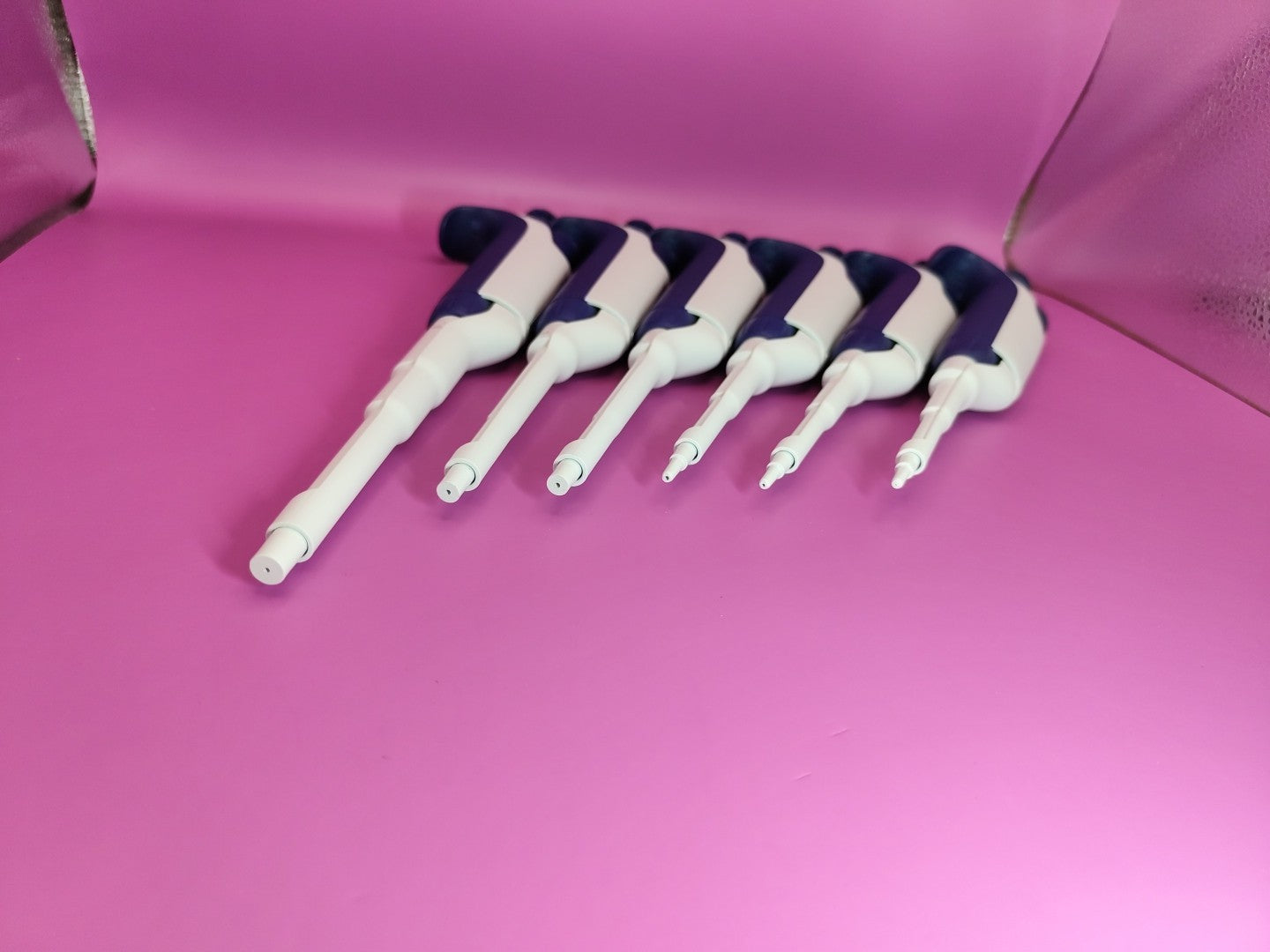 Set Of 6 Rainin XLS LTS Pipette 2 10 20 100 200 1000 ul Calibrated  with boxes