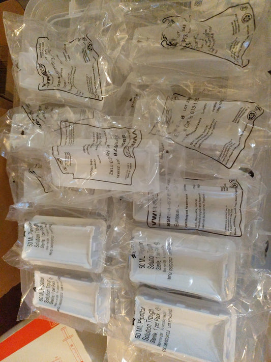 11 Piece Disposable Pipetting Reservoirs 50ml Individually Wrapped 