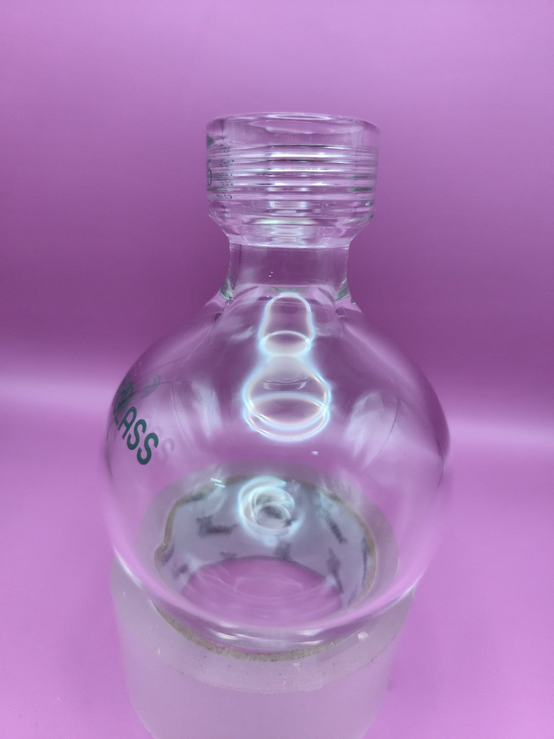 Chemglass 350mL HW Pressure Vessel Round Bottom #25 Internal Thread 